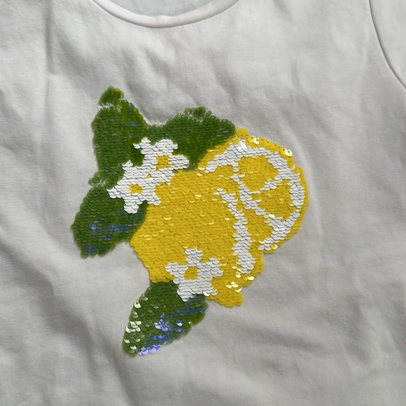 Mayoral Sequinned lemon top 6 yrs - Picture 2 of 3